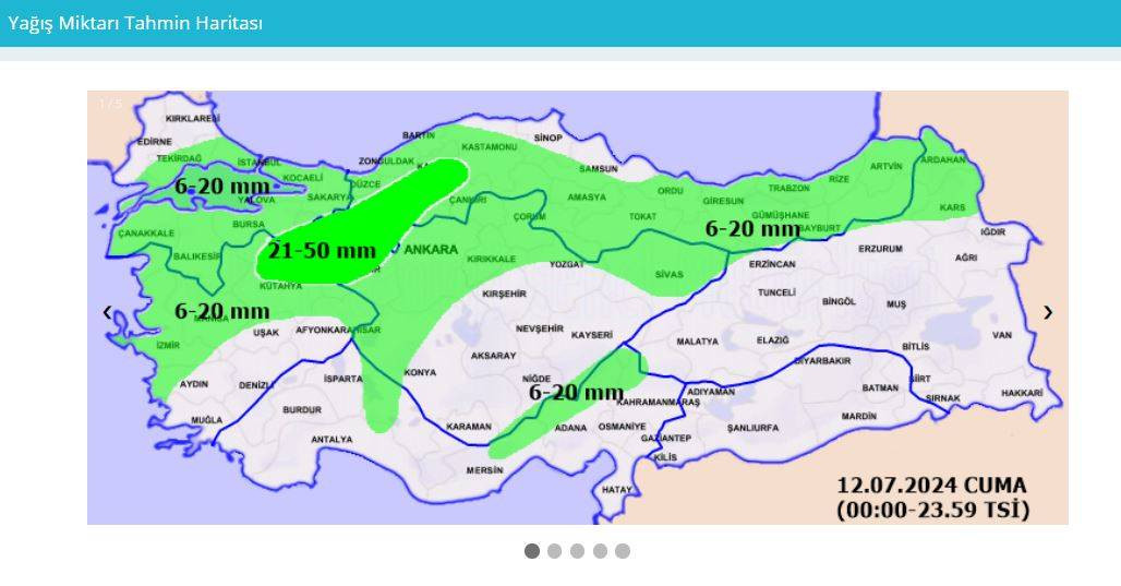 Kuvvetli sağanak geliyor! Meteoroloji 3 ili ‘dikkatli olun’ diyerek uyardı - Resim: 24